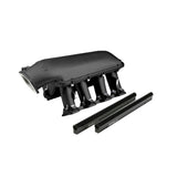 Holley EFI LS3 (Rectangle) Hi-Ram Black Kit with 102mm TB and 42lb injectors - 300-117BK-42K
