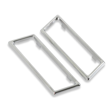 Scott Drake Fastback Vent Slide Bezels - C5ZZ-6331002-3