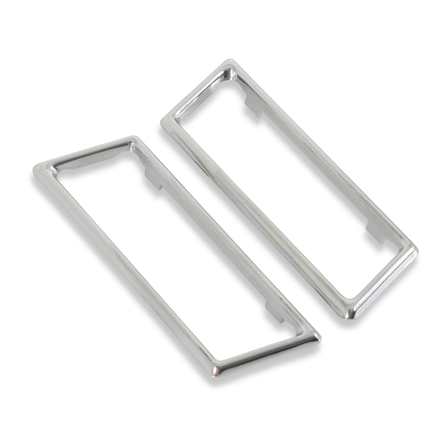 Scott Drake Fastback Vent Slide Bezels - C5ZZ-6331002-3