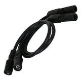 ACCEL Custom Wire Set - 2004-2006 Sportster XL Models / 1999-2008 Touring All w/ carb or FI - 8MM - Black - 171098-K