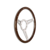 Scott Drake Steering Wheel Corso Feroce Shelby Style Wood and Aluminum 14" - S1MS-3600-WG-14