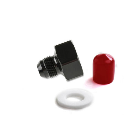 NOS Black T7075 aluminum 8AN-660 Bottle Nut Adapter - 16233NOS