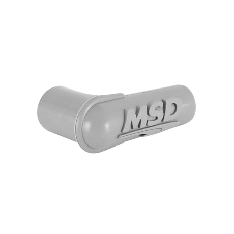MSD 90° Spark Plug Boot, Gray Silicone, 100each - 34515