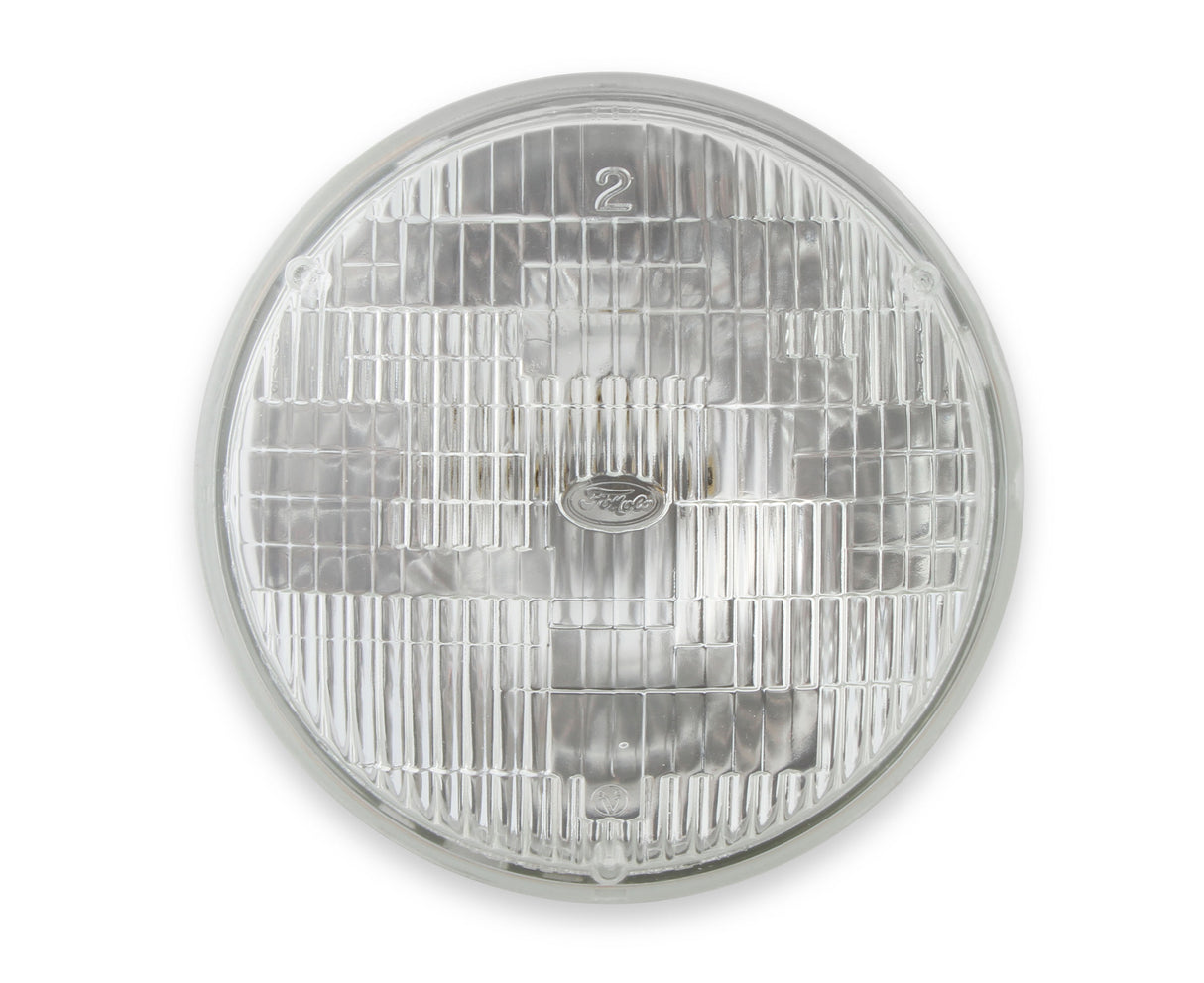 Scott Drake Headlight 7" Round Halogen Sealed Beam with FoMoCo Logo - C0DZ-13007-A