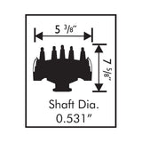 MSD Ford 351W Crank Trigger Distributor - 8378