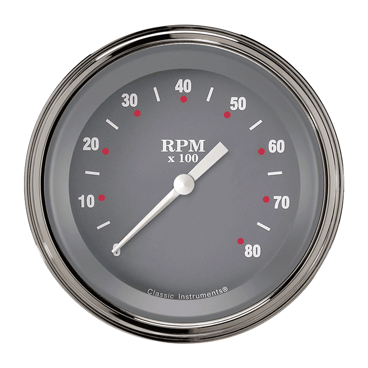 Classic Instruments SG Series 3 3/8" Tachometer - SG80SLF