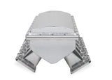 Holley 838231 Sniper EFI Fabricated Race Series Intake Manifold - GM LS3/L92 - 90mm - Silver