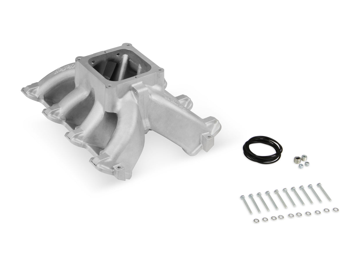 Holley 300-295 Single Plane 4500 Carbureted Split-Design Race Intake Manifold - GM LS1/LS2/LS6