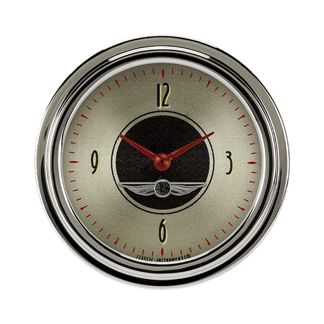 Classic Instruments All American Nickel 2 5/8" Clock - AN92SLC