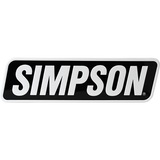 Simpson Motorcycle Simpson Racing Embossed Aluminum Simpson Sign - SIGNMOTO