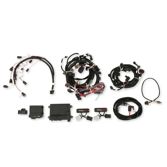 Holley 550-625N 2013-2015.5 Ford Coyote Ti-VCT HP EFI Kit, NTK O2, USCAR INJ