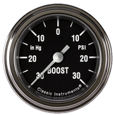 Classic Instruments Hot Rod 2 1/8" Boost/Vac Gauge - HR141SLF