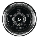 Classic Instruments V8 Speedster 2-1/8" Oil Temperature Gauge - V8SR128SHC