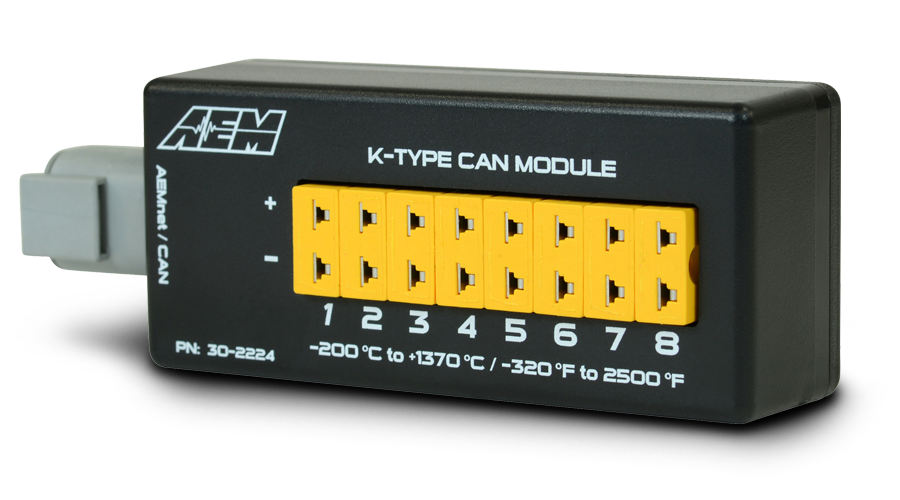 AEM 8 Channel CAN EGT Module - 30-2224