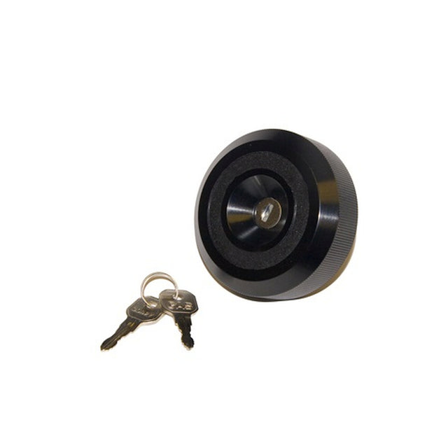 Scott Drake 1966-70 Bronco Locking Gas Cap (Black) - C6TZ-9030-BK-LK