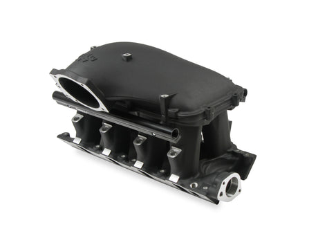 Holley EFI 8.2" SBF Ford Hi-Ram EFI Manifold with Side Mount Top-Black - 300-308BK