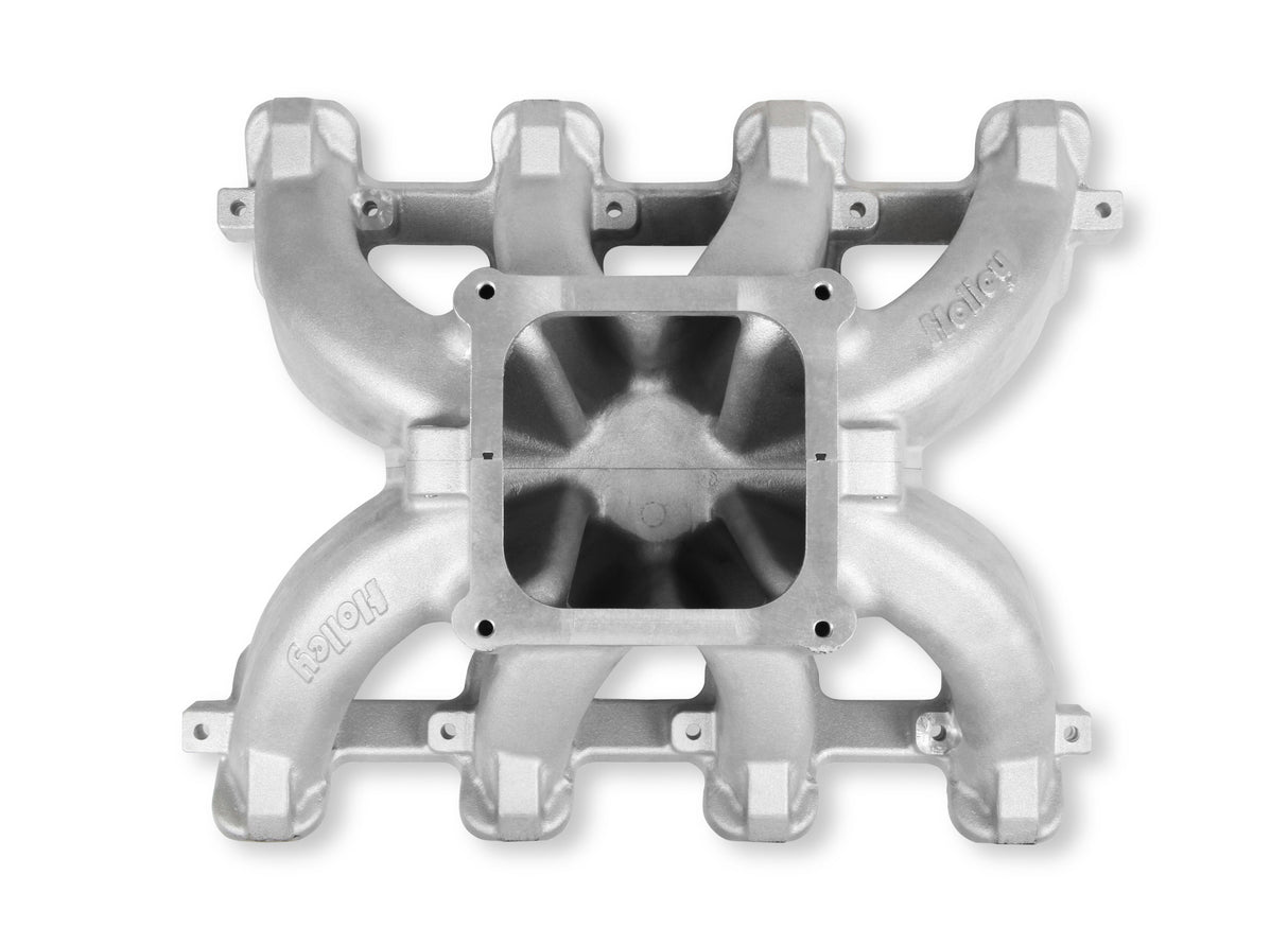 Holley 300-295 Single Plane 4500 Carbureted Split-Design Race Intake Manifold - GM LS1/LS2/LS6