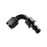 Mr Gasket -10 AN 90 Degree Push-On Hose Ends - Black - 209010-BL