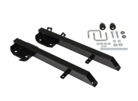Lakewood Traction Bars - 1964-1973 Ford - 3 in Diameter - Steel - Black - Pair - 21602