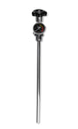 NOS 10 lb. Bottle Super Hi-Flow Valve Assembly with Siphon Tube and Black Gauge - 16137ABNOS