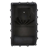 B&M Hi-Tek Heavy-Duty Deep Transmission Pan - Ford 10R80 - Aluminum - Black - 71400