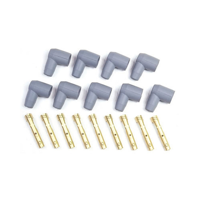 MSD Boot & Terminal Kit 90 Deg Female Socket Style Gray - 8851