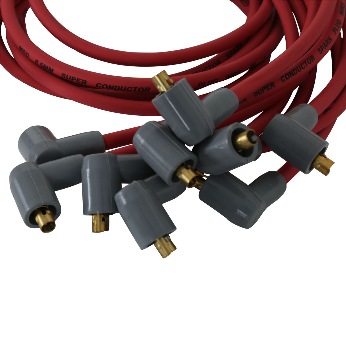 MSD Super Conductor Spark Plug Wire Set,Big Block Chevy, Socket Dist. Cap - 31609