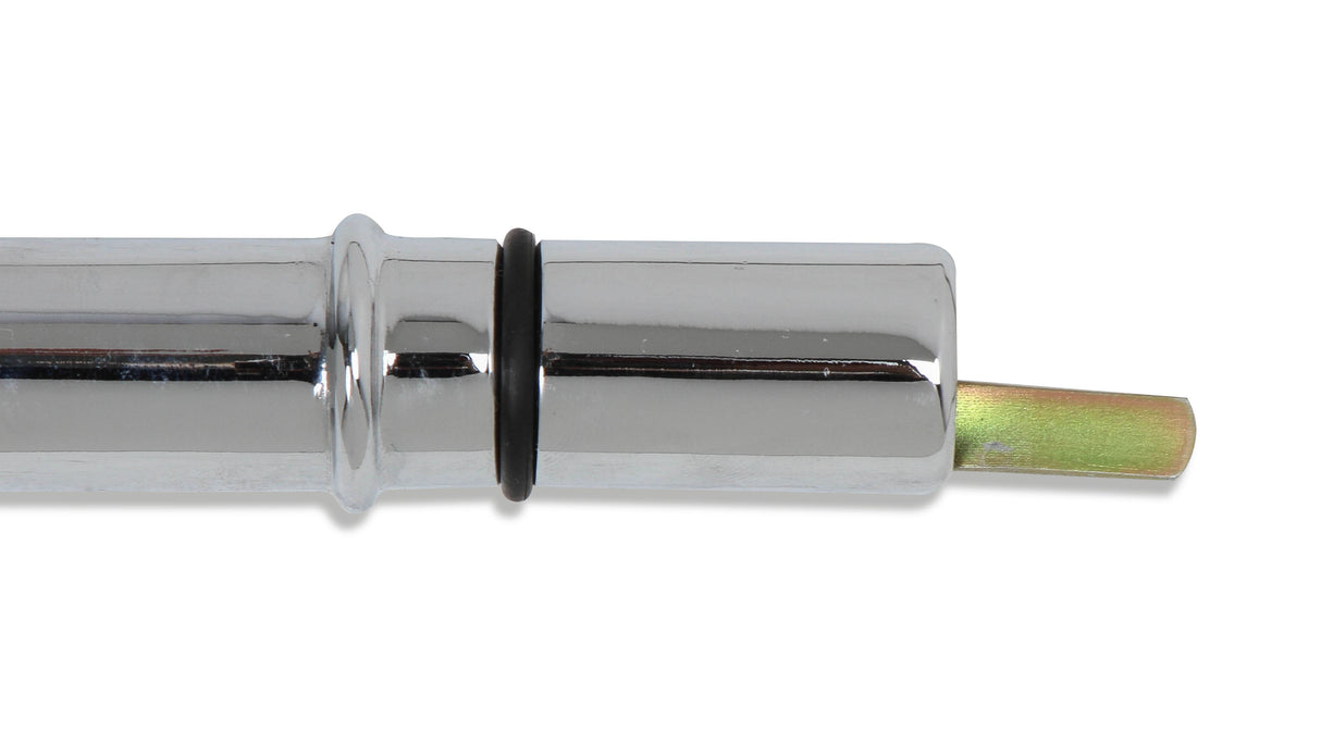 Mr Gasket Transmission Dipstick & Tube - Chrome - 9765-A