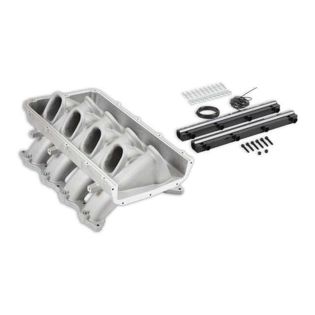 Holley 300-921 ULTRA LO-RAM BASE, FORD COYOTE FRONT FEED