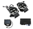 Holley 550-1081 EFI Terminator X Stealth 2x4 4500 Kit - Black