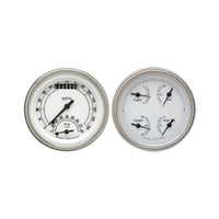Classic Instruments Classic White Two Gauge Set - CW32SLF