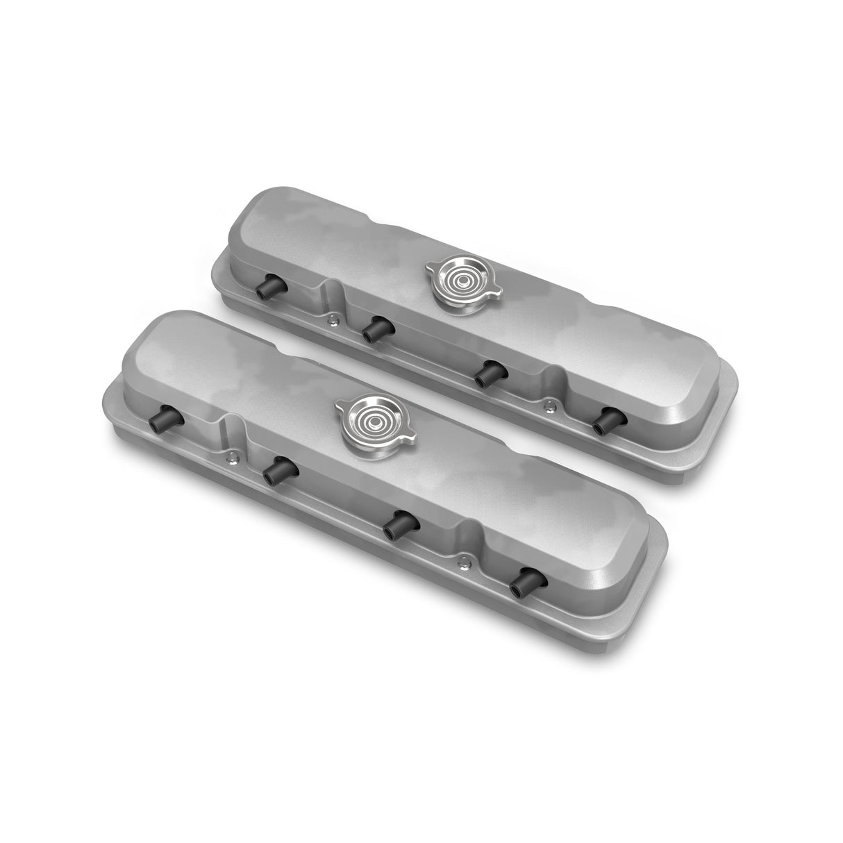 Holley 241-190 2-Piece Pontiac Style Valve Cover - Gen III/IV LS - Natural