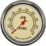 Classic Instruments Vintage 2 5/8" Air Fuel Ratio Gauge - VT394SLF