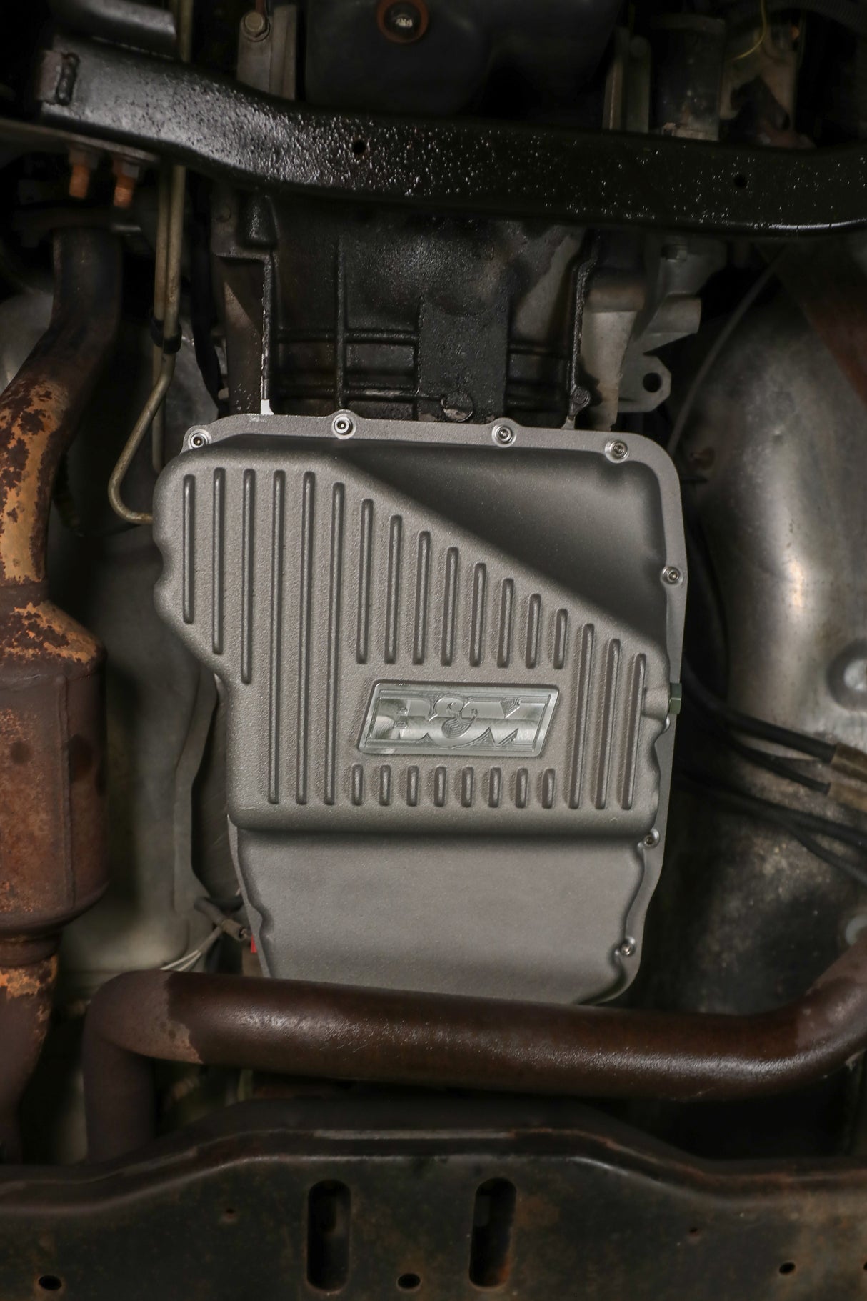 B&M Mopar Hi-Tek Transmission Pan - 70402