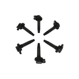 ACCEL Ignition Coil - Super Coil series - 2007-2016 Ford 3.5L/3.7L V6, Black, 6-pack - 140061K-6