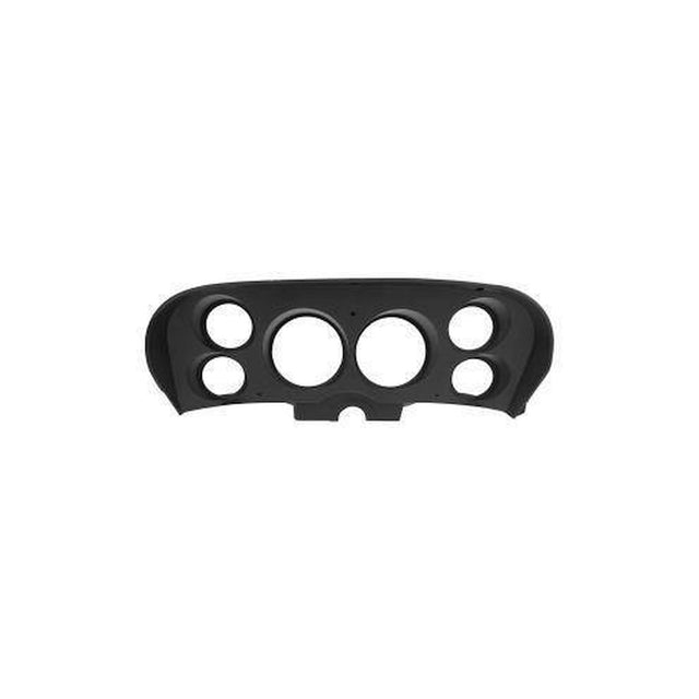 Scott Drake 1969-70 Custom 6 Gauge Instrument Bezel - C9ZZ-10838-BK