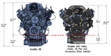 Holley 300-900BK Low-Profile Intake Manifold - Godzilla - Black Powdercoat