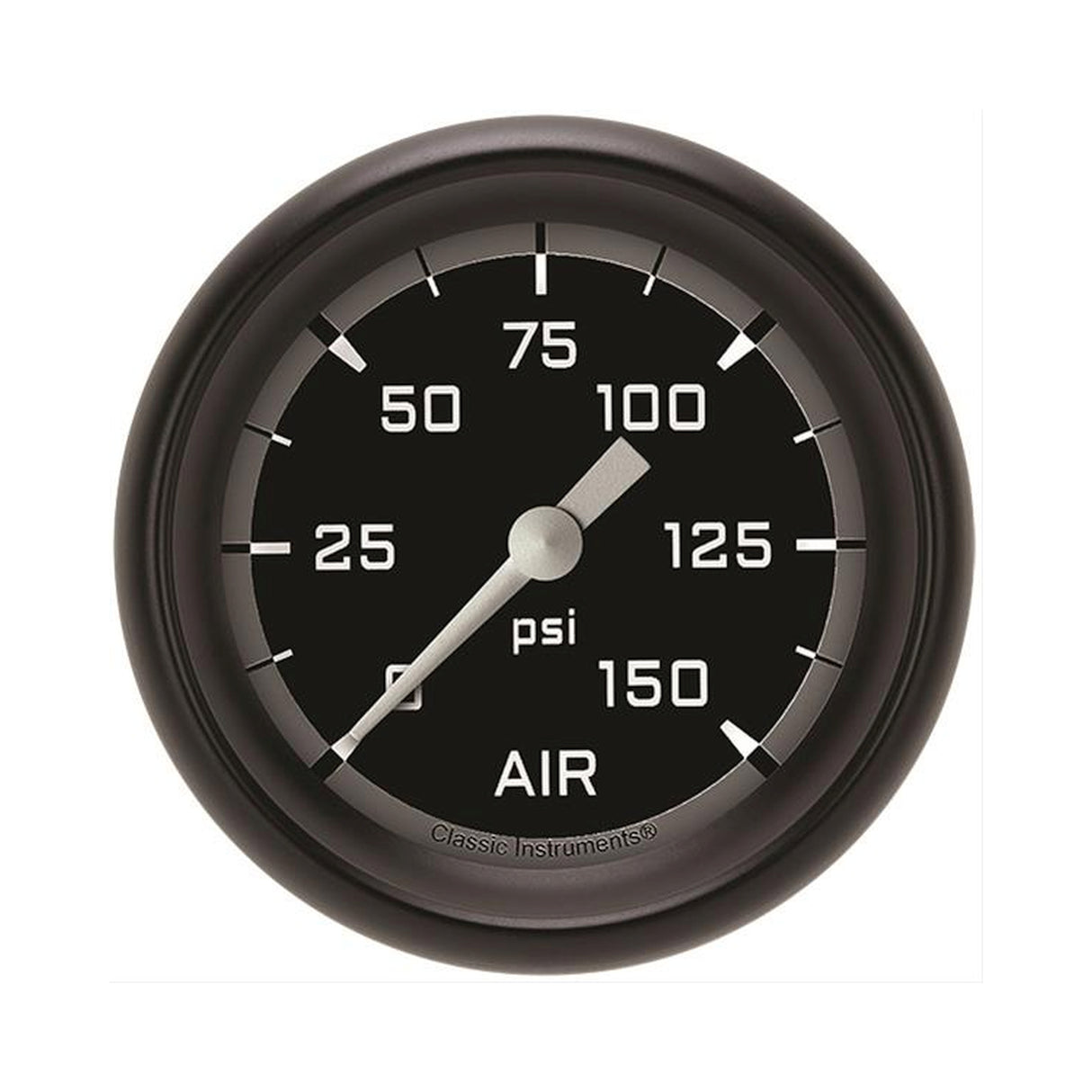 Classic Instruments Autocross Gray 2 5/8" Air Pressure Gauge - AX318GBPF