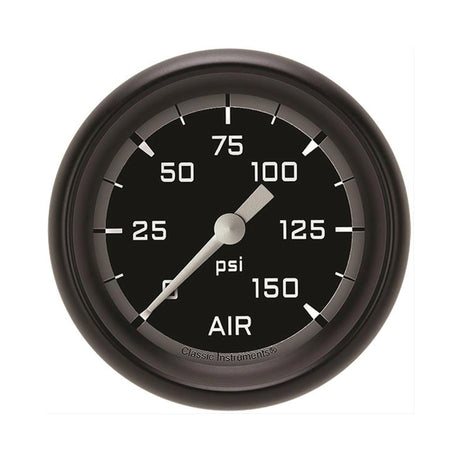 Classic Instruments Autocross Gray 2 5/8" Air Pressure Gauge - AX318GBPF