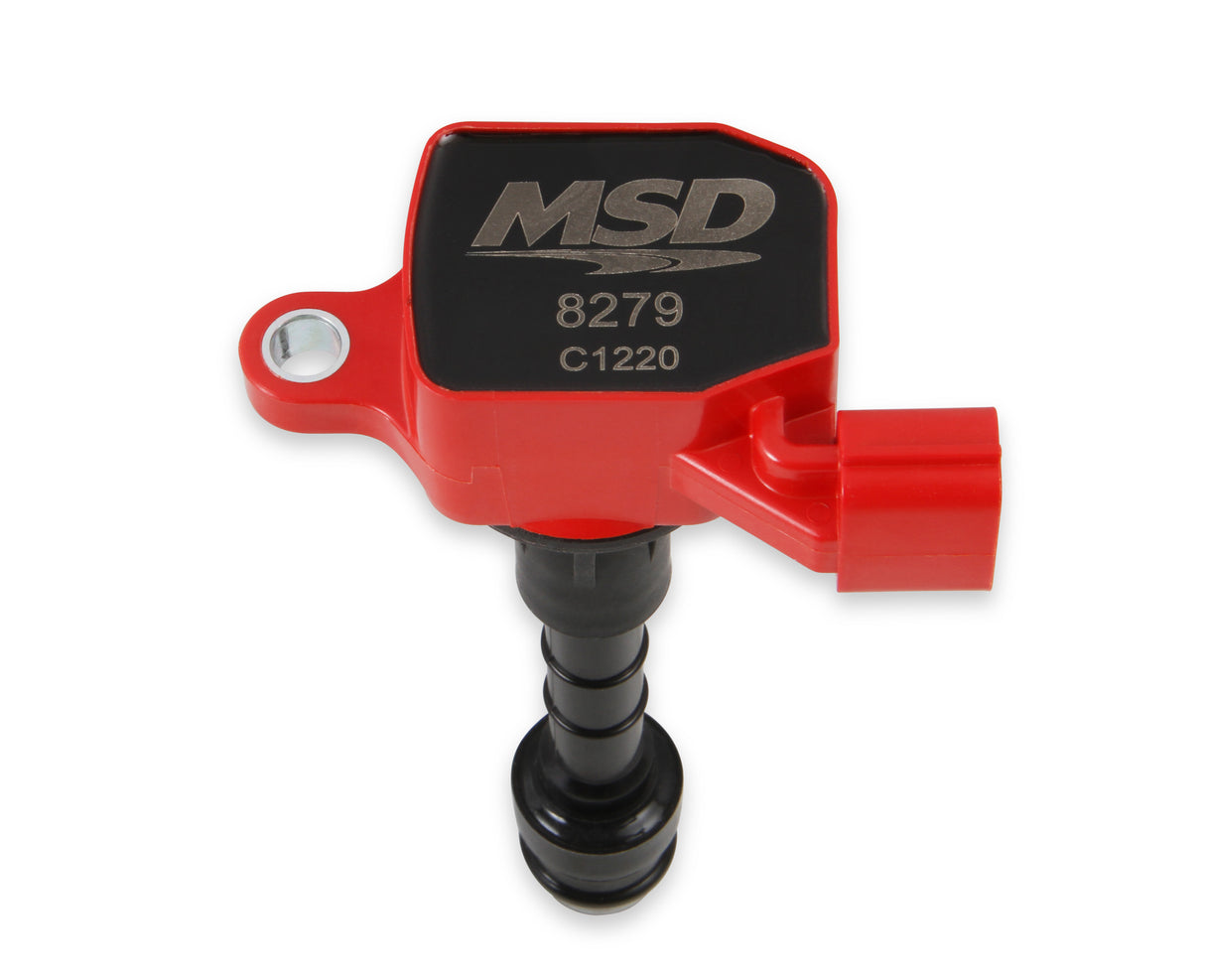 MSD Ignition Coil - Blaster Series - Fits Nissan/Infiniti 3.5L - Red - 8279