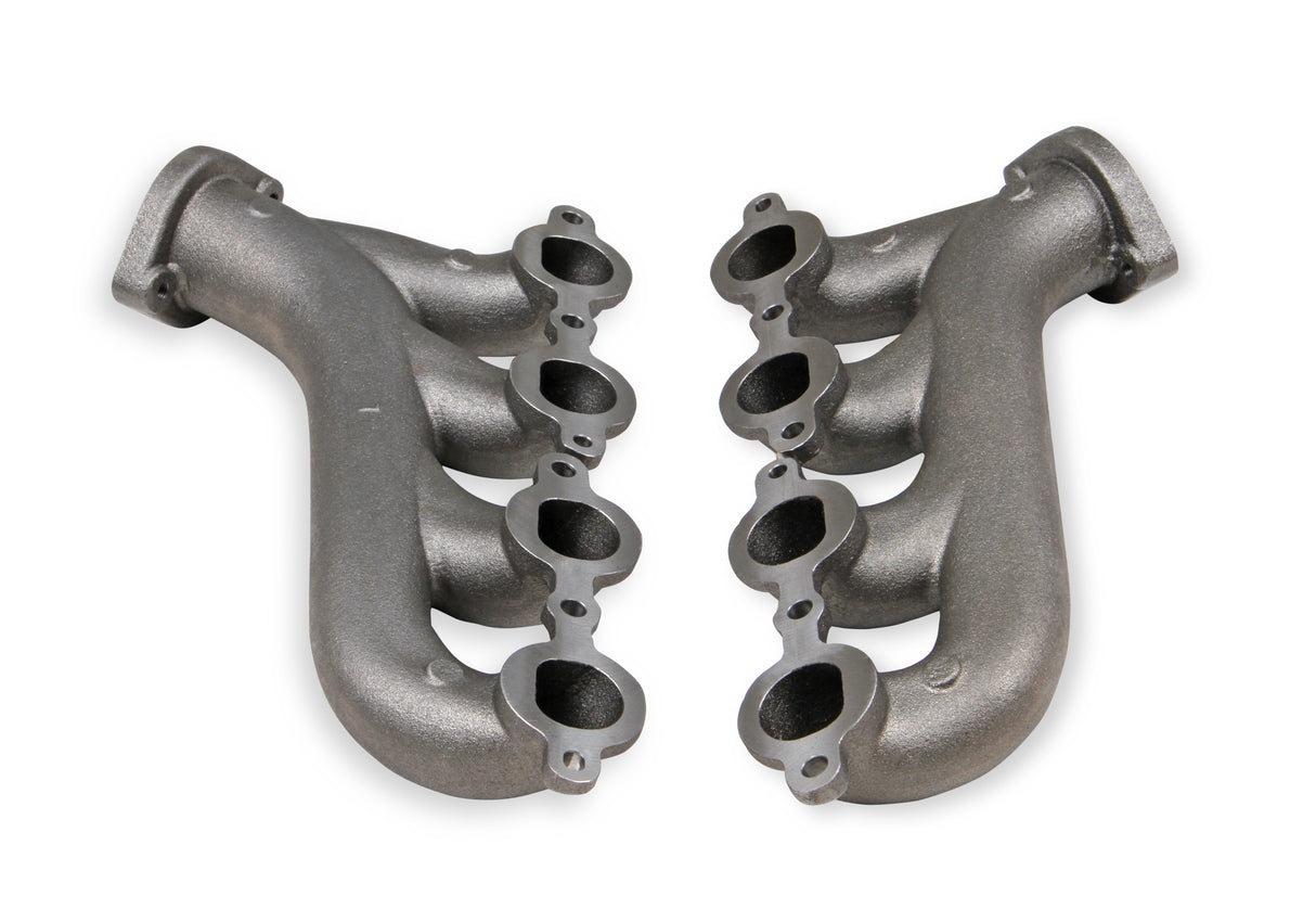 Flowtech LS Swap Exhaust Manifolds - Natural Cast Finish - 11730FLT