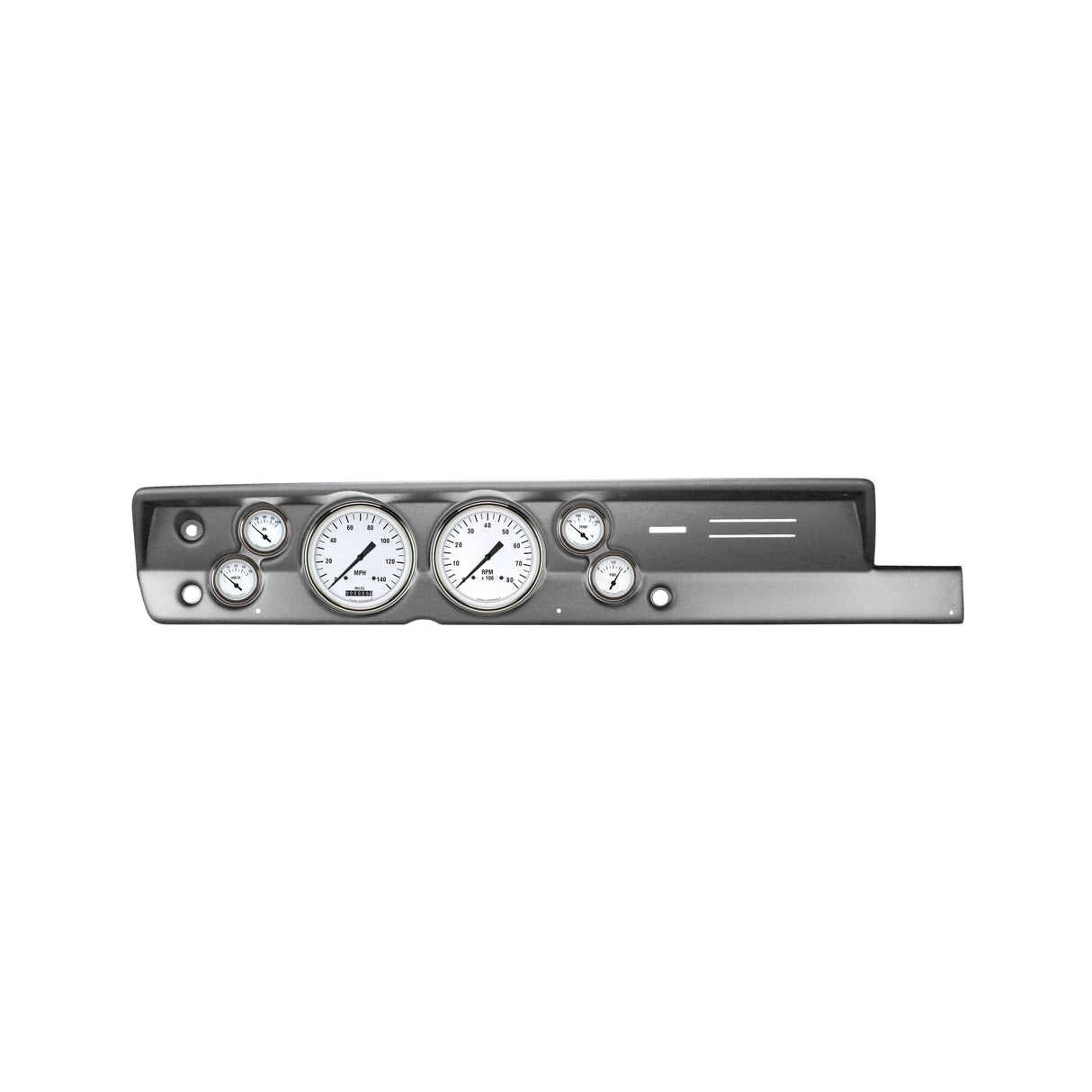 Classic Instruments 67-69 PLY BARRACUDA WHITE HOT 6ga-MOPAR - CDPB67WH51BA