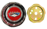 Scott Drake 1966 Falcon Style Steel Hubcap - C6BZ-1130-S