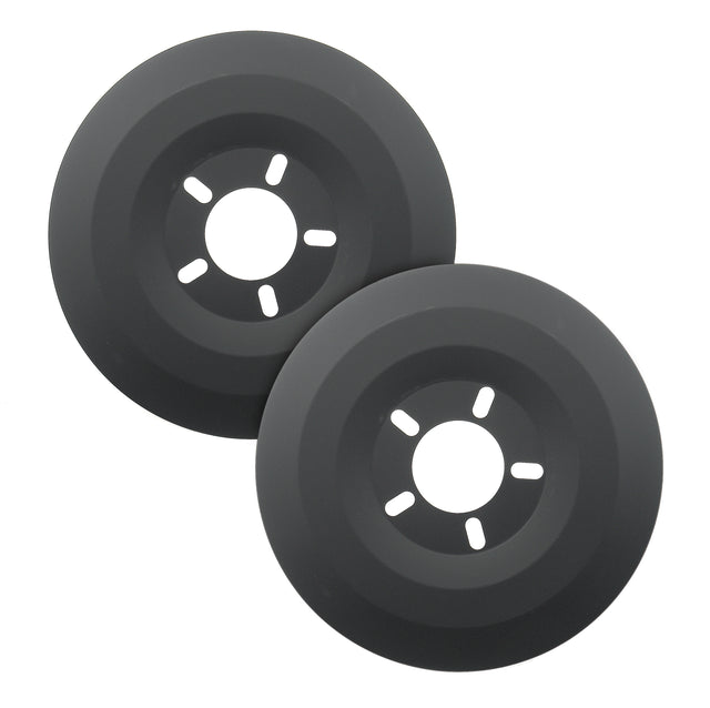 Mr Gasket Wheel Dust Shields - Fits Most 15 Inch Wheels - 6905