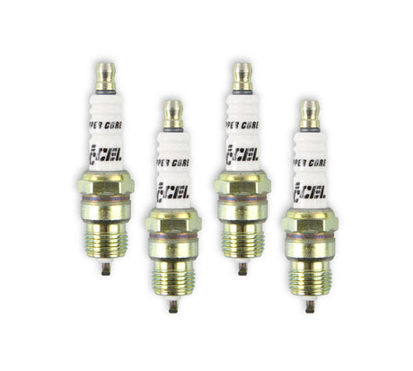 ACCEL HP Copper Spark Plug - Shorty - 0576S-4