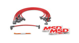 MSD Super Conductor 8.5mm Spark Plug Wire Set, Small Block Chevy with HEI Cap - 35599