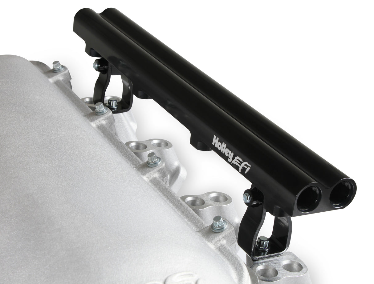 Holley 300-683 Lo-Ram Manifold Base and Fuel Rails Dual Fuel Injector - GM LS3/L92