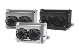 AFCO 1982-92 Camaro Lsx Double Pass Aluminum Radiator and Shroud - 84257-B-DB-N 84257-B-DB-N