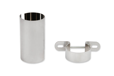 Mr Gasket Chrome Coil Holder Bracket with Bolt - Horizontal Mount - 9777