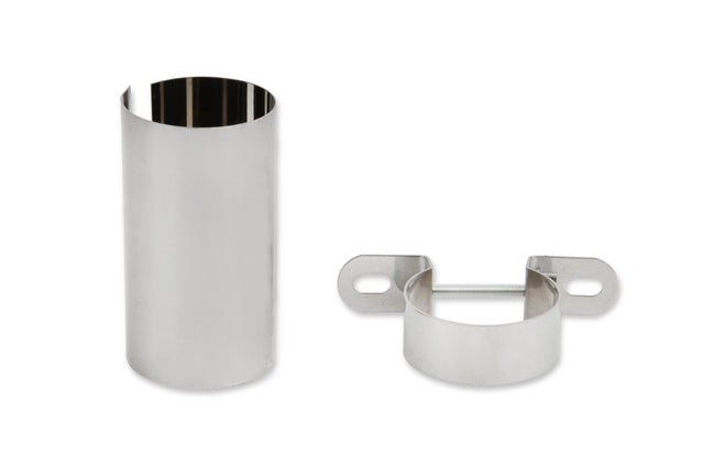 Mr Gasket Chrome Coil Holder Bracket with Bolt - Horizontal Mount - 9777